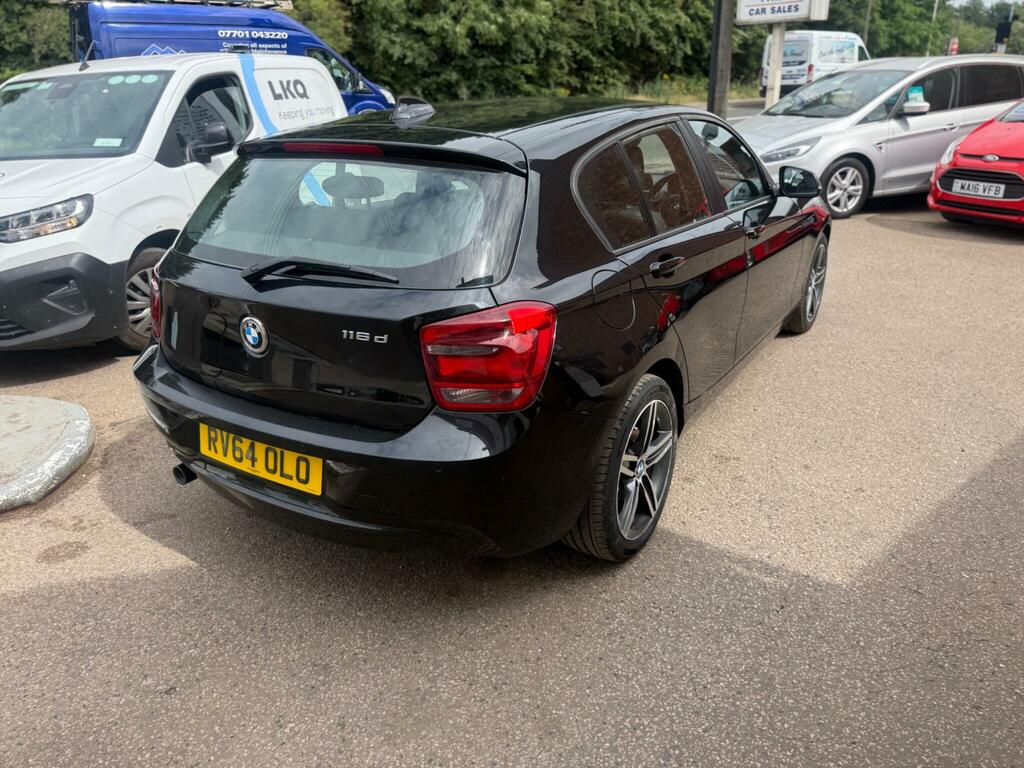 BMW 1 Series Hatchback 1.6 116I M Sport Euro 6 Ss 2014 Black #11