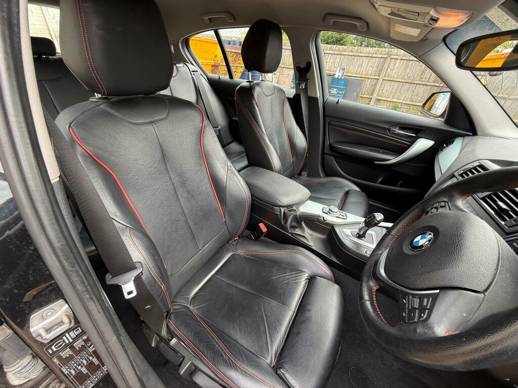 BMW 1 Series Hatchback 1.6 116I M Sport Euro 6 Ss 2014 Black #3