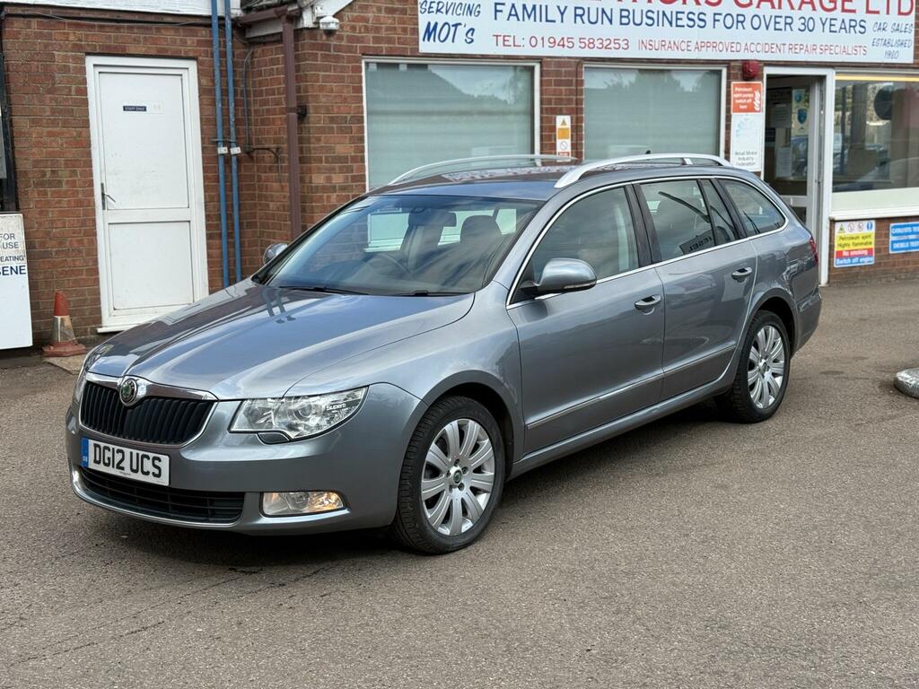 Skoda Superb 2.0 Tdi Cr Lk Dsg 170Bhp Estate Beige #8
