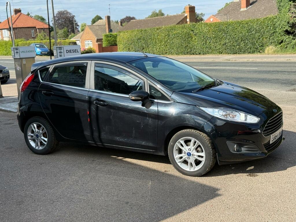 Ford Fiesta 1.6 Zetec Powershift Euro 5 E064YDZ Black #3
