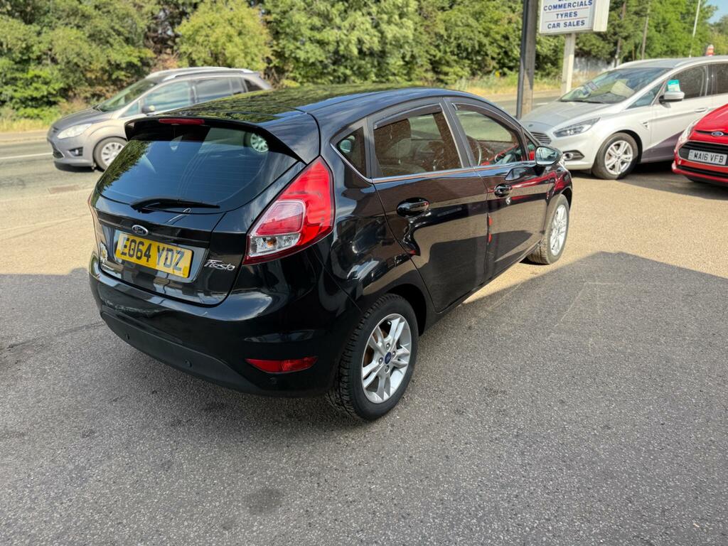 Ford Fiesta 1.6 Zetec Powershift Euro 5 E064YDZ Black #5