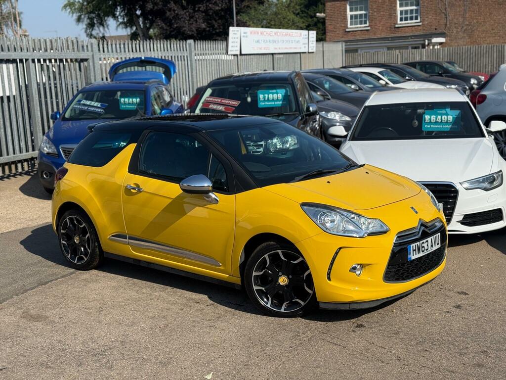 Citroen DS3 1.6 E-hdi Airdream Dsport Plus Euro 5 Ss Yellow