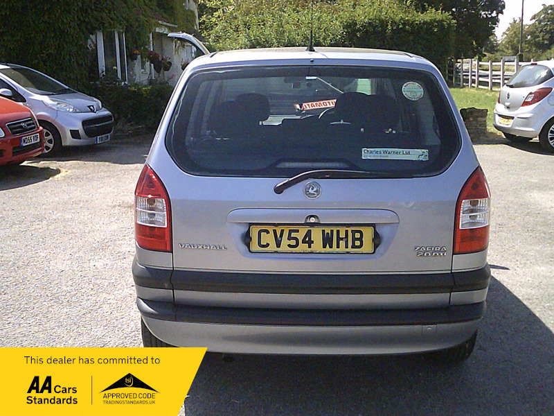 Vauxhall Zafira Design Silver #10