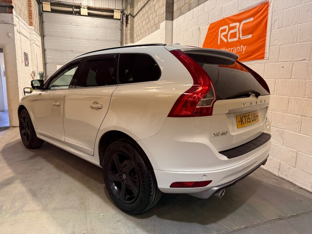 Volvo XC60 D4 190 R Design Nav Awd White #3