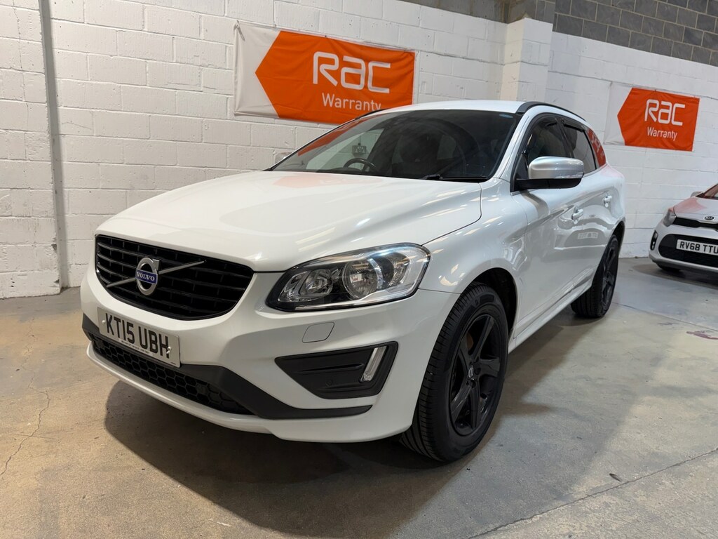Volvo XC60 D4 190 R Design Nav Awd White