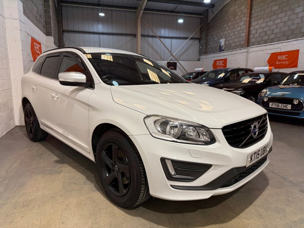 Volvo XC60 D4 190 R Design Nav Awd White #5