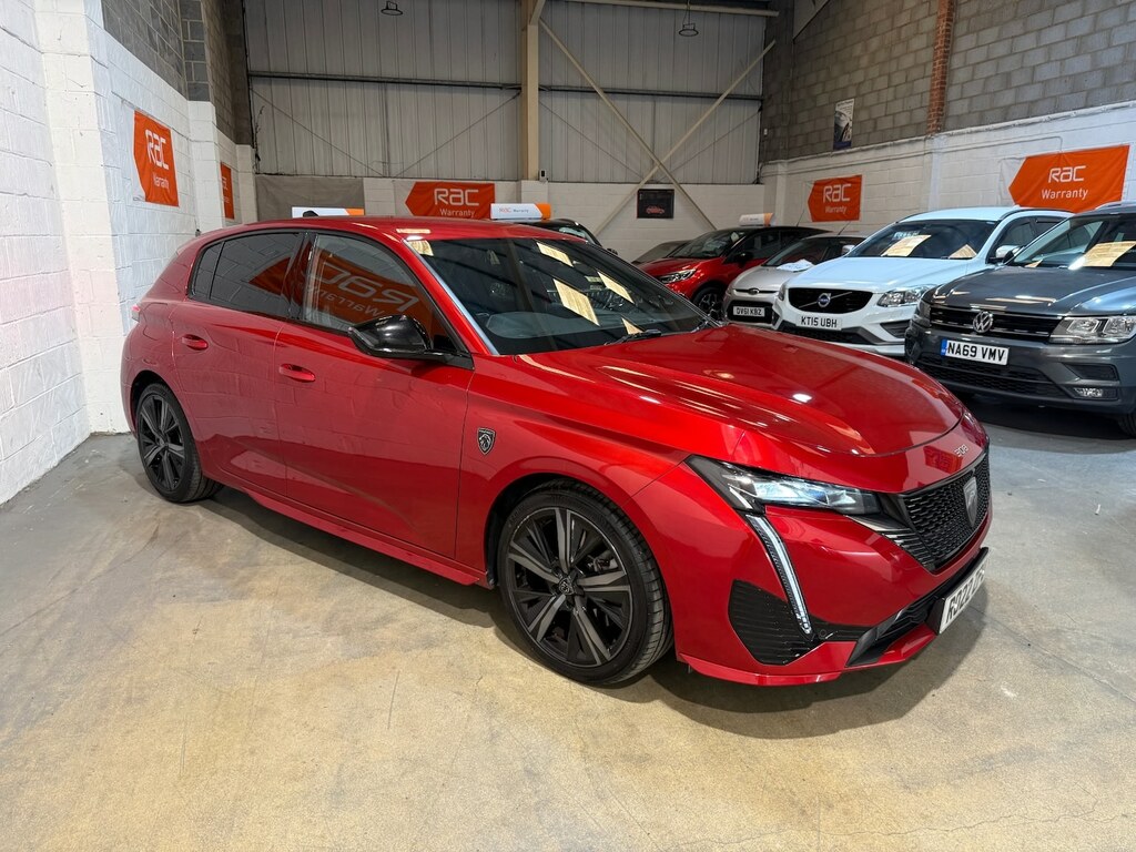 Peugeot 308 1.6 Plug-in Hybrid 225 Gt Premium E-eat8 Red #5