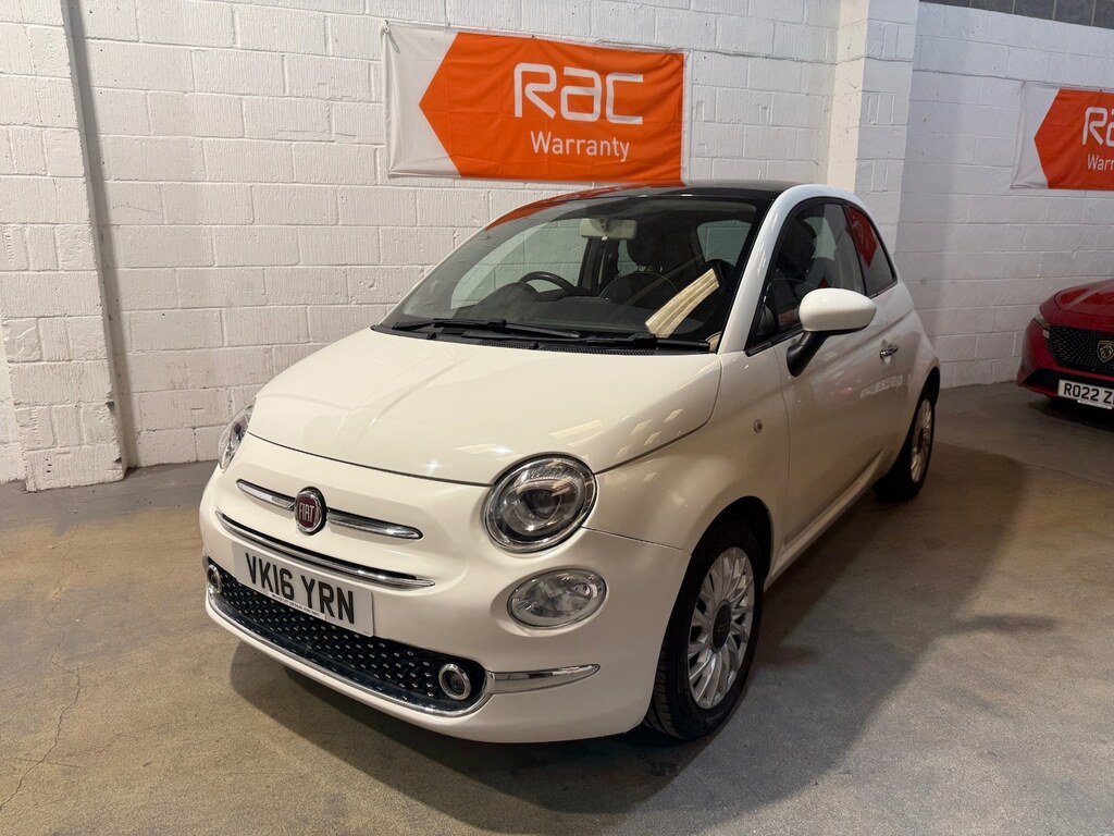 Fiat 500 1.2 Lounge White