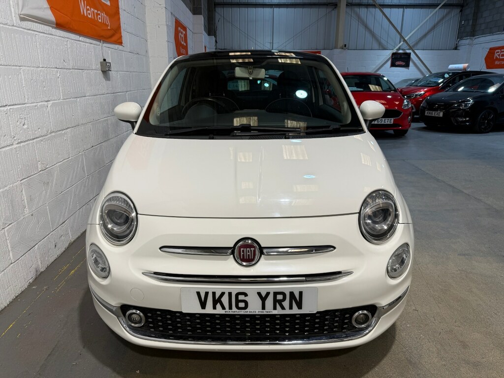 Fiat 500 1.2 Lounge White #6