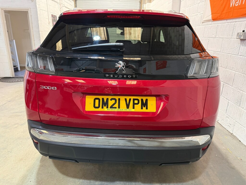 Peugeot 3008 1.2 Puretech Allure Premium Eat8 OM21VPM Red #4