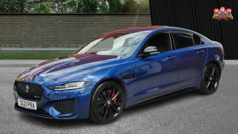 Jaguar XE R-dynamic Black Mhev SG21PRA Blue #5