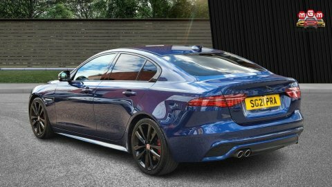 Jaguar XE R-dynamic Black Mhev SG21PRA Blue #6