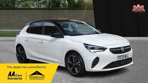 Vauxhall Corsa Elite Nav Premium White
