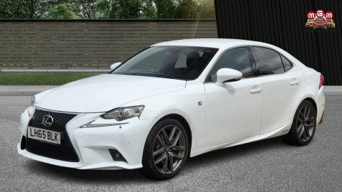 Lexus IS 300H F Sport White #3
