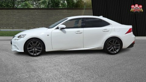 Lexus IS 300H F Sport White #6
