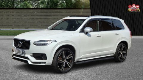 Volvo XC90 D5 Powerpulse R-design White #4