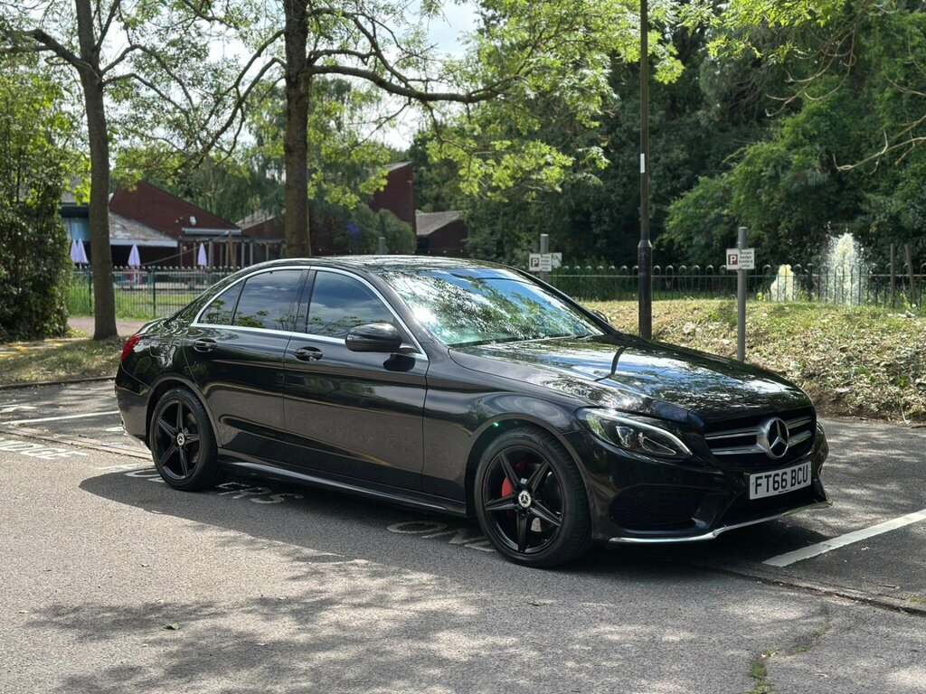 Mercedes-Benz C Class 2.1 C220d Amg Line G-tronic Euro 6 Ss Black