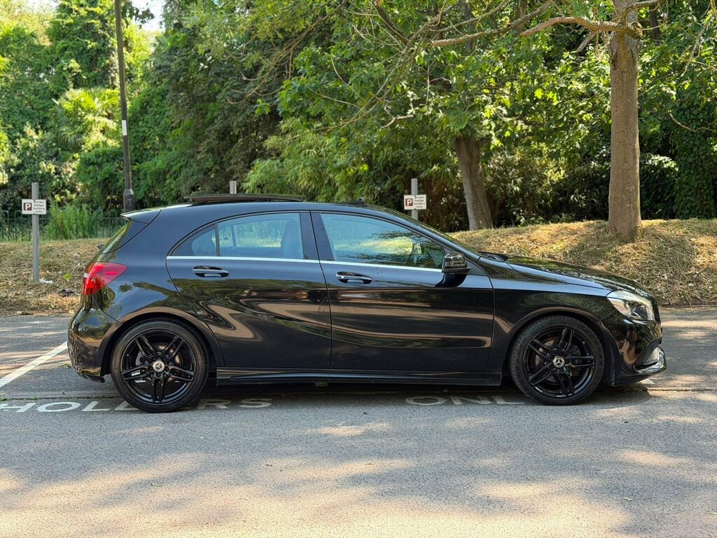 Mercedes-Benz A Class 1.5 A180d Amg Line Premium Plus 7G-dct Euro 6 S OE67WGF Black #3