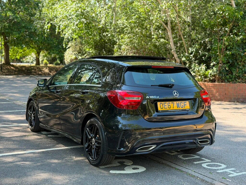Mercedes-Benz A Class 1.5 A180d Amg Line Premium Plus 7G-dct Euro 6 S OE67WGF Black #6