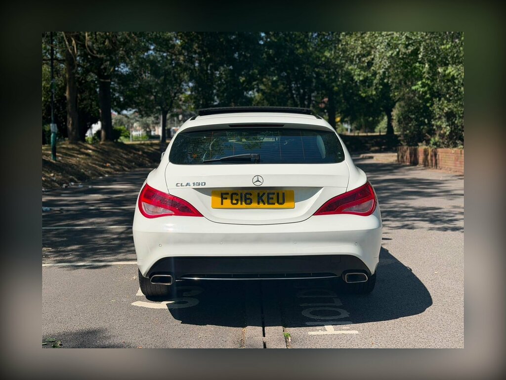 Mercedes-Benz CLA Class 1.6 Cla180 Sport Shooting Brake White #2
