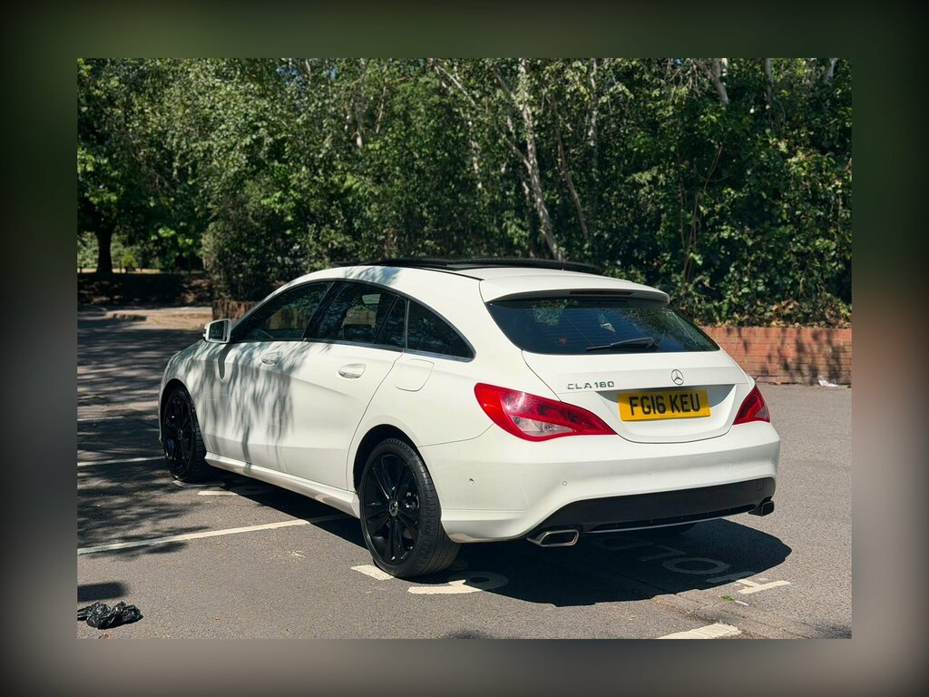 Mercedes-Benz CLA Class 1.6 Cla180 Sport Shooting Brake White #3