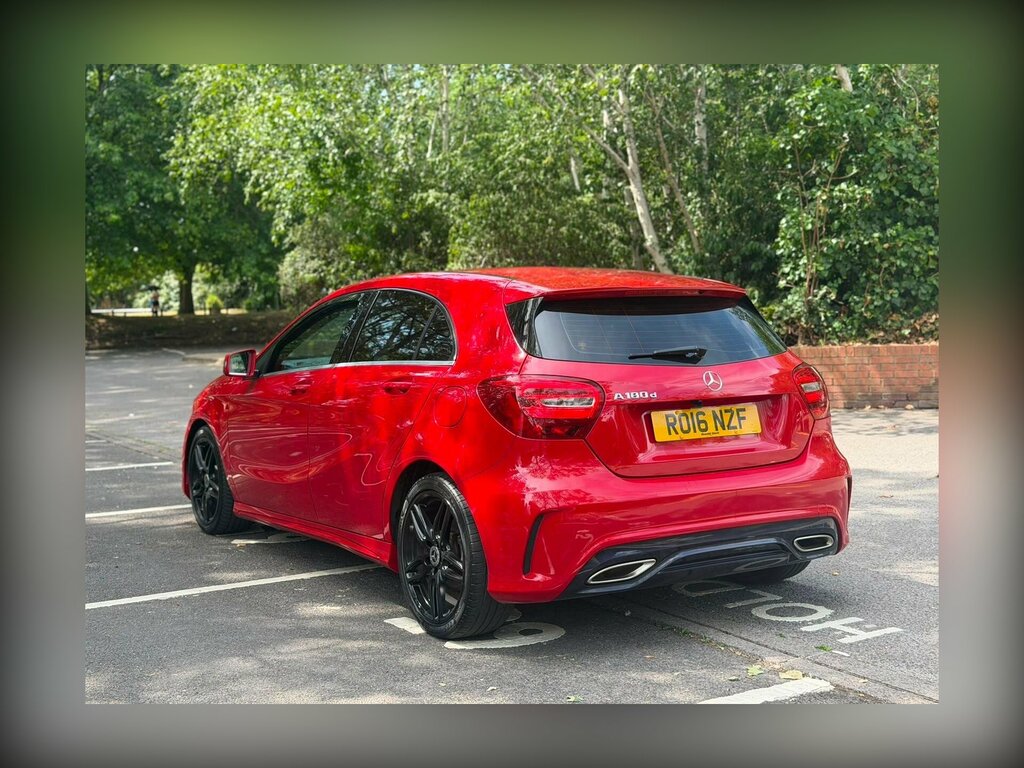 Mercedes-Benz A Class 1.5 A180d Amg Line Euro 6 Ss Red #4