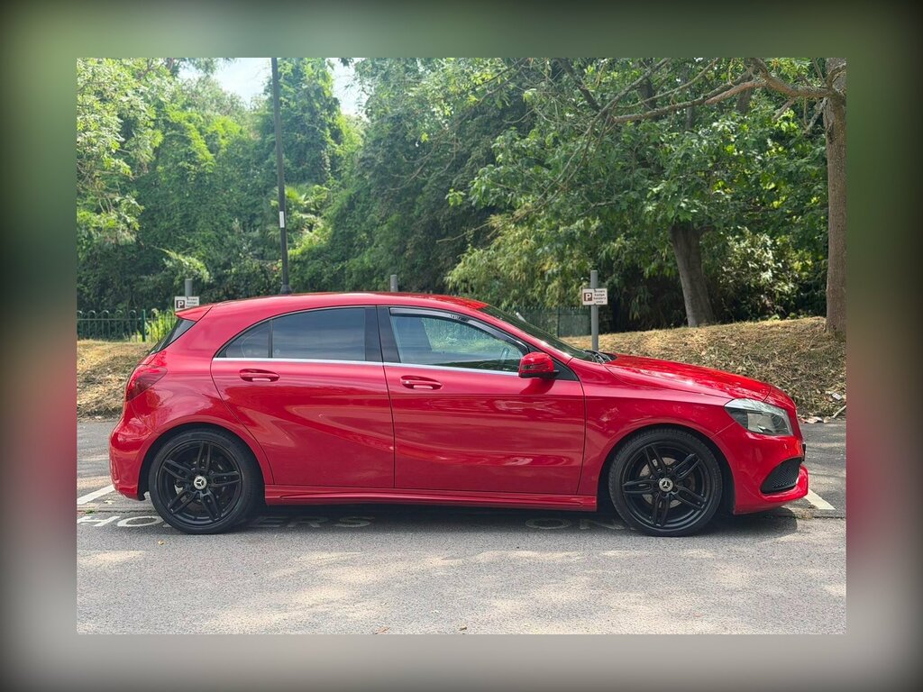 Mercedes-Benz A Class 1.5 A180d Amg Line Euro 6 Ss Red