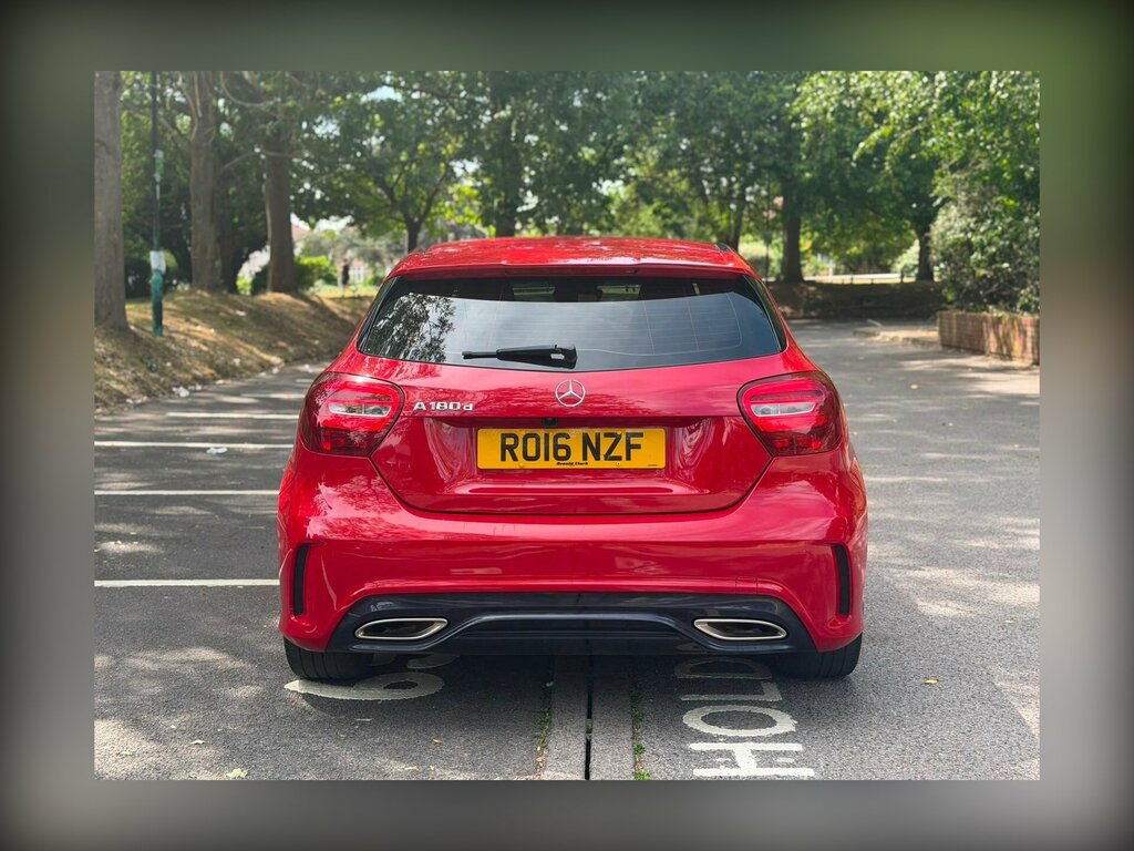 Mercedes-Benz A Class 1.5 A180d Amg Line Euro 6 Ss Red #3
