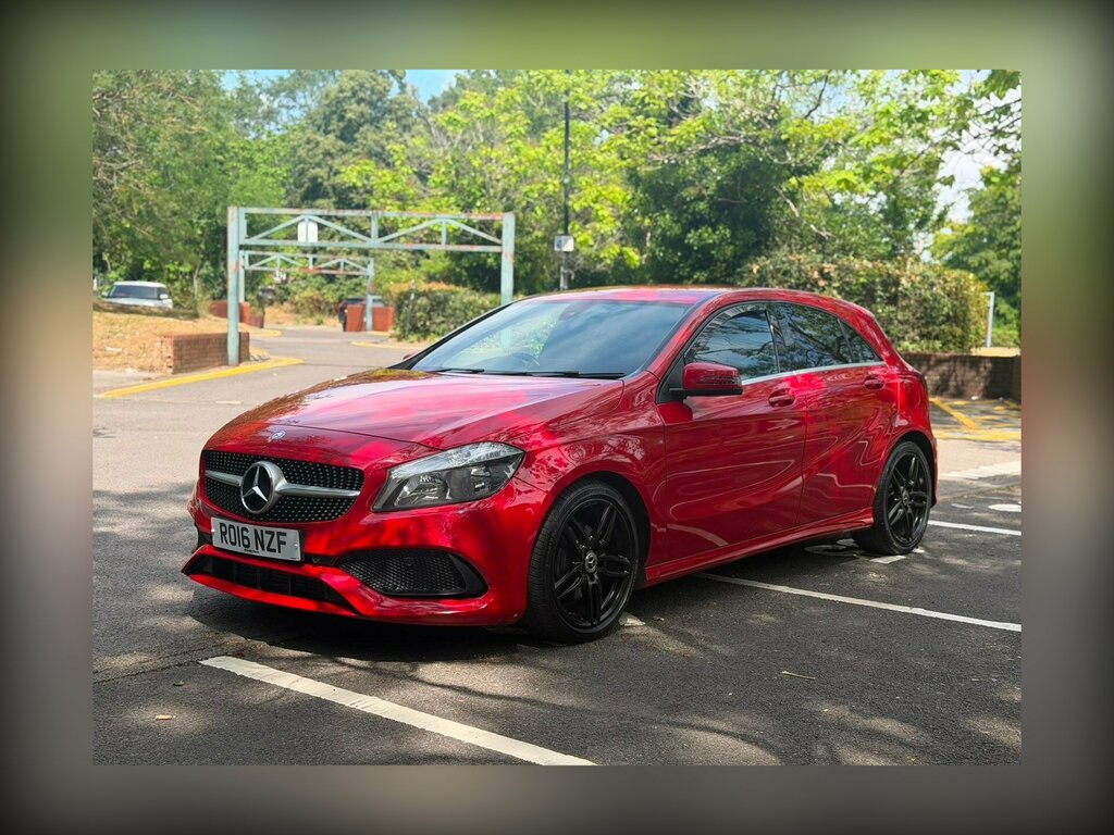 Mercedes-Benz A Class 1.5 A180d Amg Line Euro 6 Ss Red #5