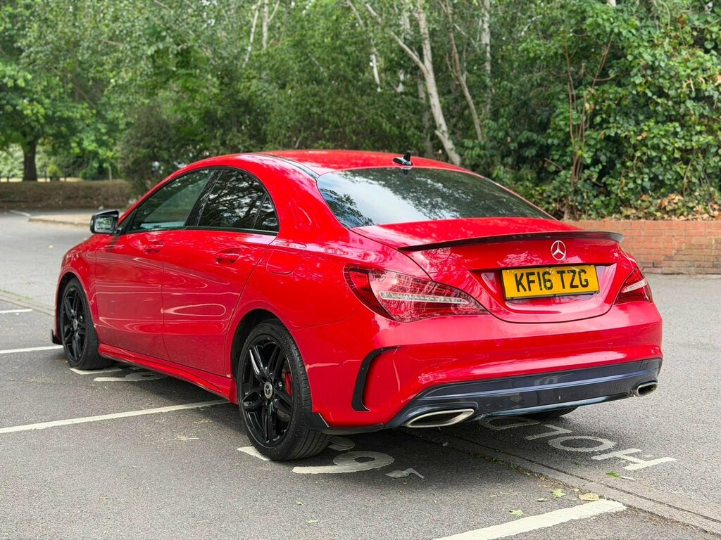 Mercedes-Benz CLA Class 1.6 Cla180 Amg Line Coupe Euro 6 Ss KF16TZG Red #6