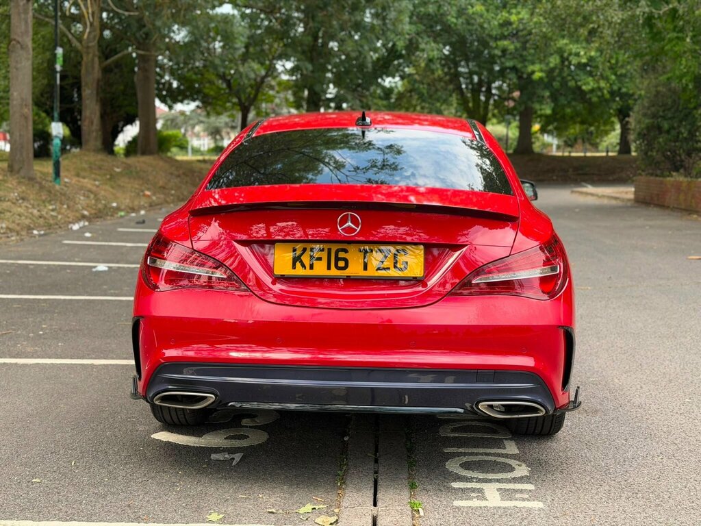 Mercedes-Benz CLA Class 1.6 Cla180 Amg Line Coupe Euro 6 Ss KF16TZG Red #5