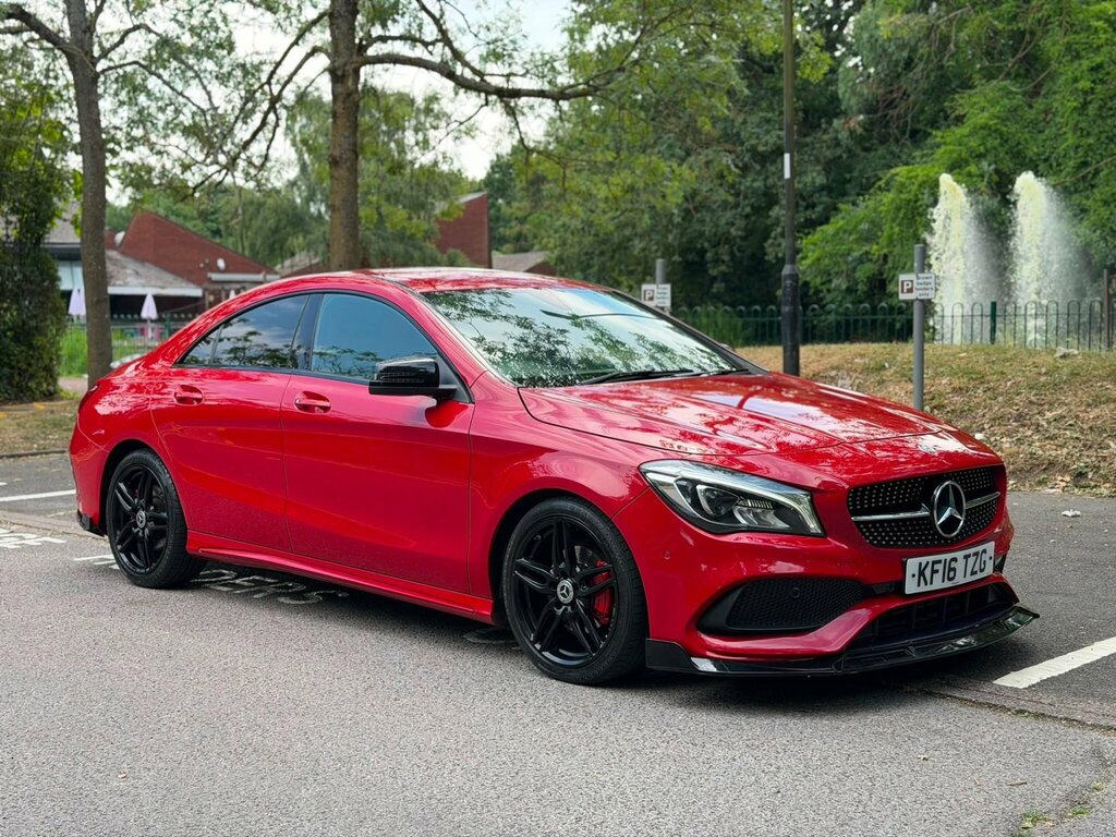 Mercedes-Benz CLA Class 1.6 Cla180 Amg Line Coupe Euro 6 Ss Red