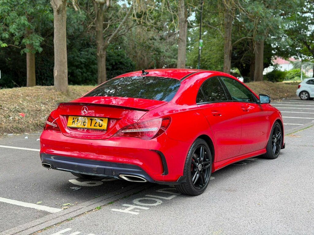 Mercedes-Benz CLA Class 1.6 Cla180 Amg Line Coupe Euro 6 Ss KF16TZG Red #4