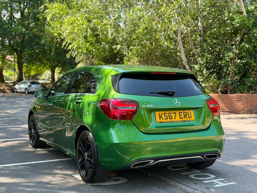 Mercedes-Benz A Class 1.6 A180 Sport Edition 7G-dct Euro 6 Ss Green #6