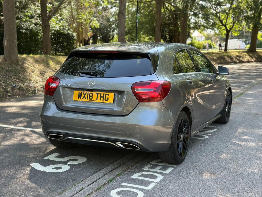Mercedes-Benz A Class 1.6 A200 Sport Edition Euro 6 Ss Grey #4