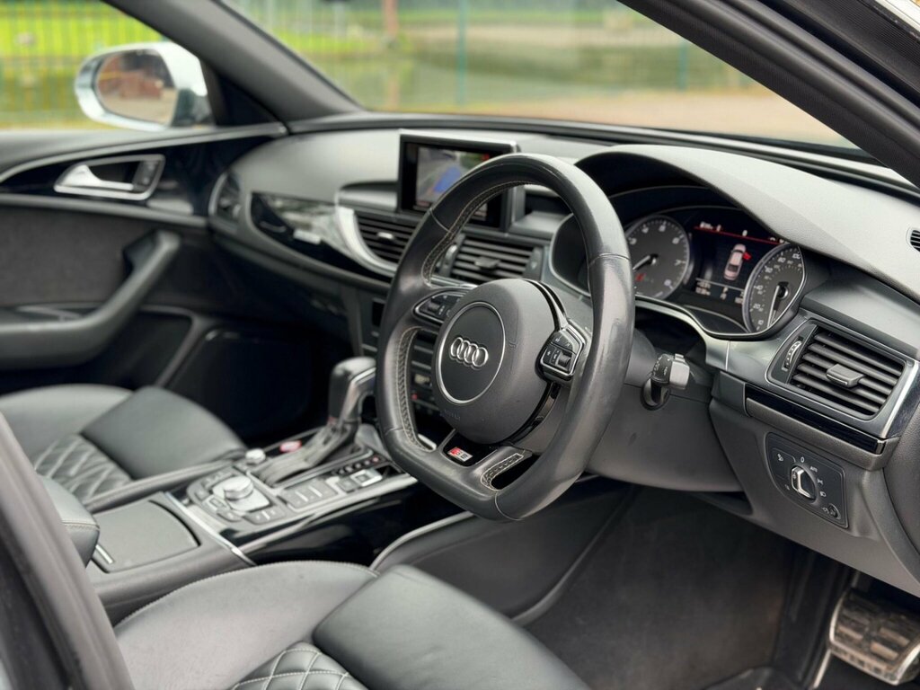 Audi S6 Saloon Saloon Black #10
