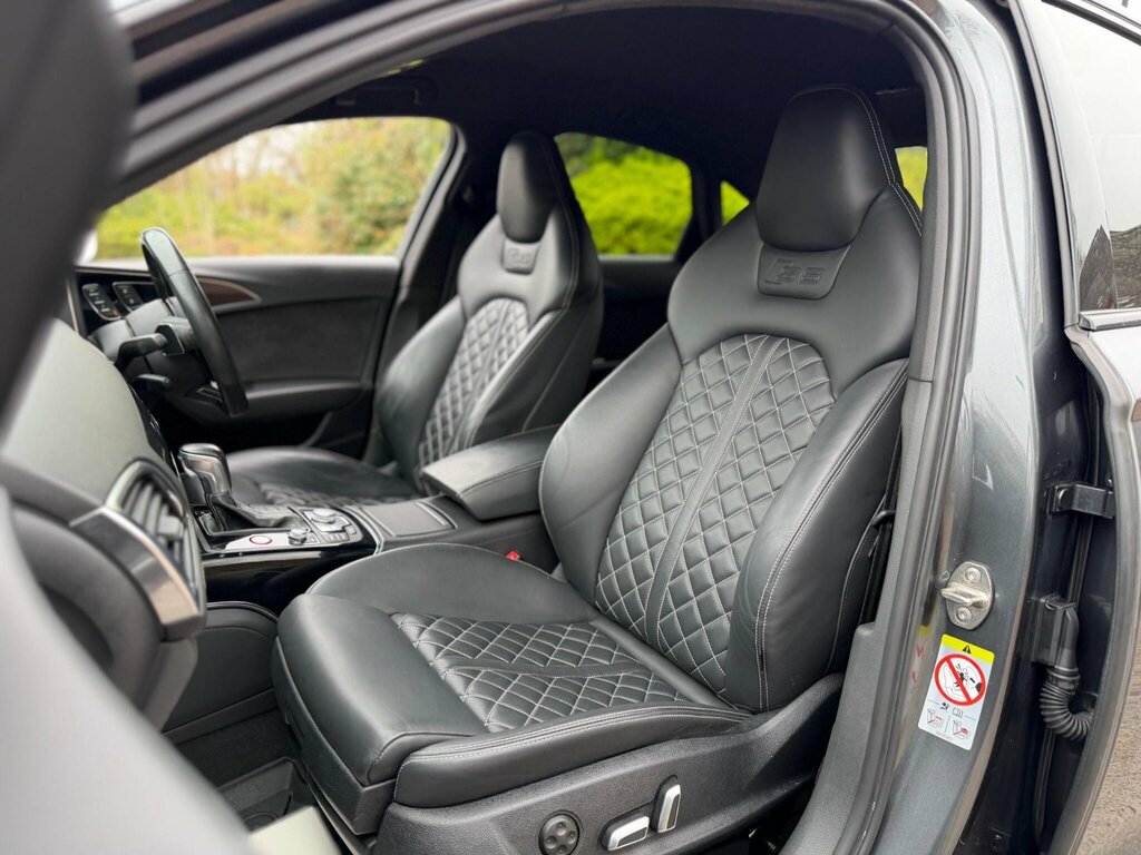 Audi S6 Saloon Saloon Black #14