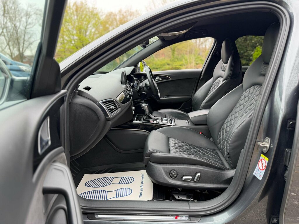Audi S6 Saloon Saloon Black #13