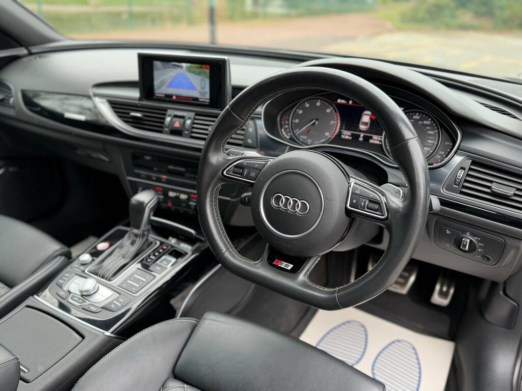 Audi S6 Saloon Saloon Black #9