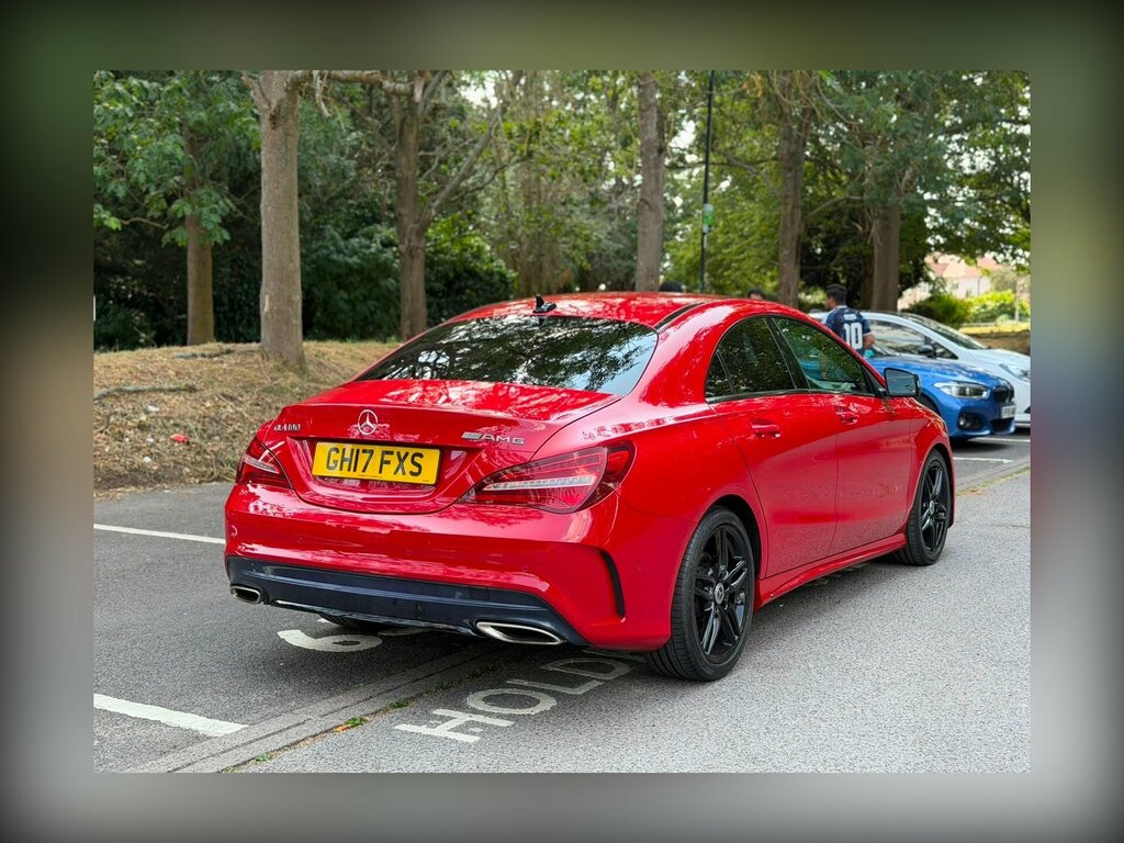 Mercedes-Benz CLA Class 1.6 Cla180 Amg Line Coupe 7G-dct Euro 6 Ss Red #4
