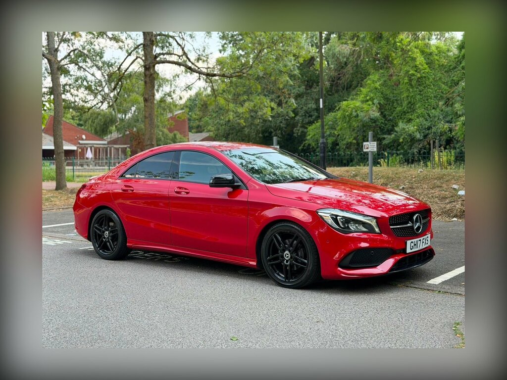 Mercedes-Benz CLA Class 1.6 Cla180 Amg Line Coupe 7G-dct Euro 6 Ss Red