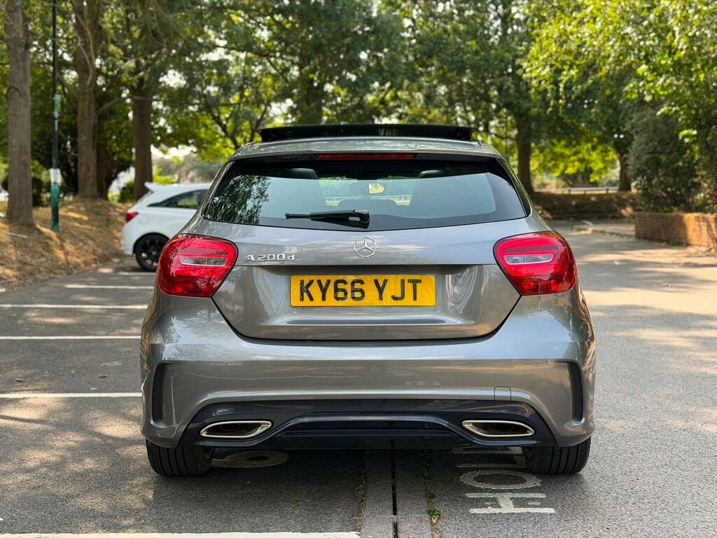 Mercedes-Benz A Class A 200 D Amg White #5