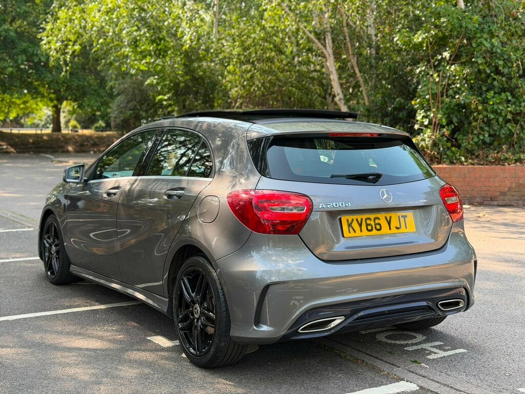 Mercedes-Benz A Class A 200 D Amg White #6