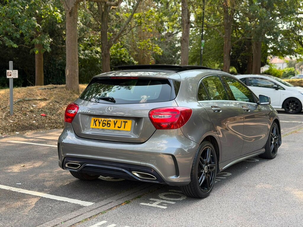 Mercedes-Benz A Class A 200 D Amg White #4