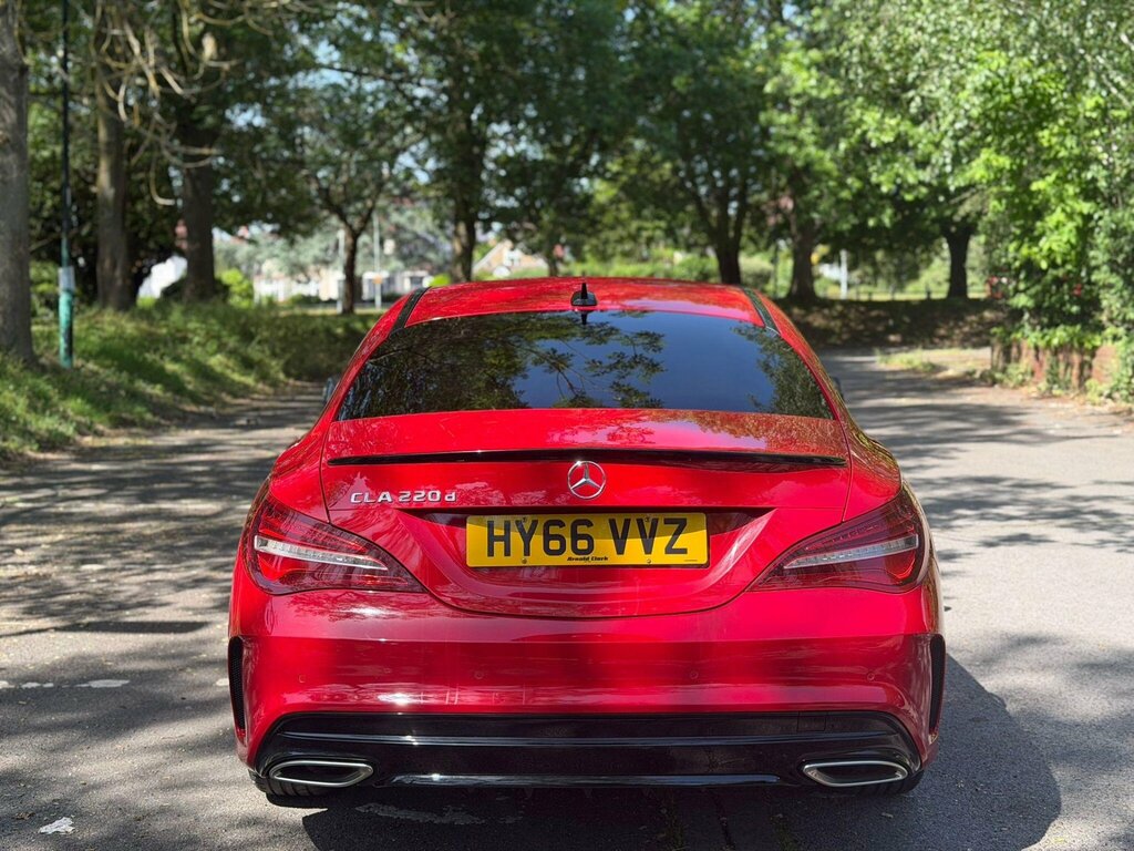 Mercedes-Benz CLA Class 2.1 Cla220d Amg Line Coupe 7G-dct Euro 6 Ss Red #5