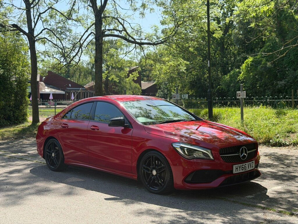 Mercedes-Benz CLA Class 2.1 Cla220d Amg Line Coupe 7G-dct Euro 6 Ss Red
