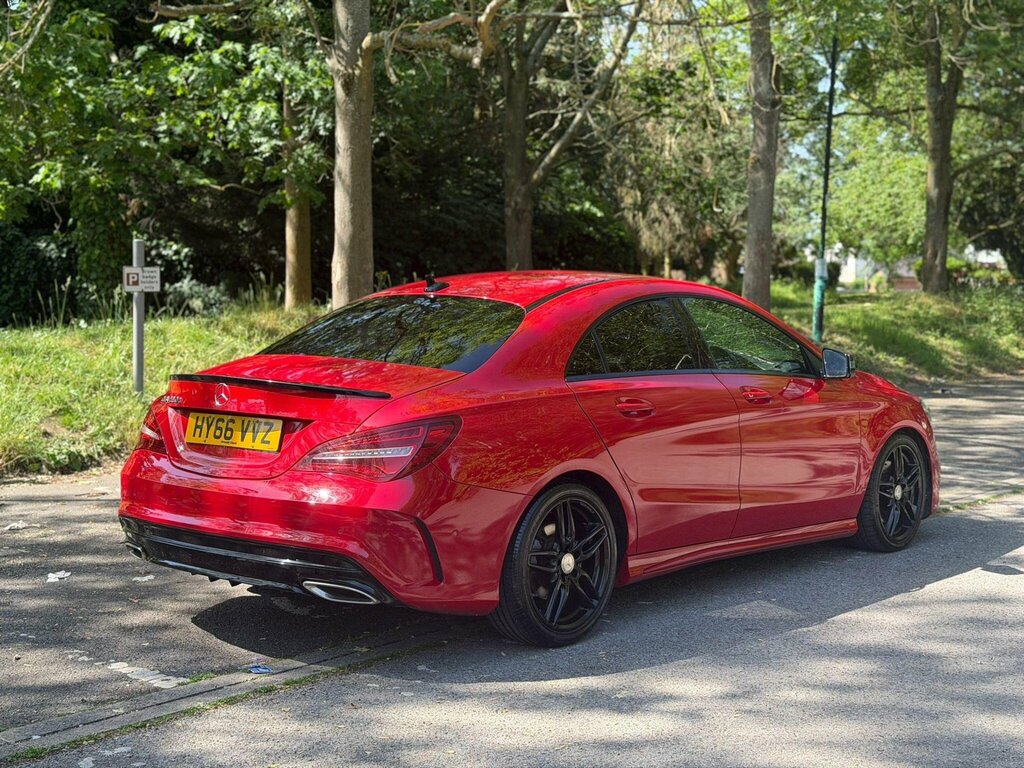 Mercedes-Benz CLA Class 2.1 Cla220d Amg Line Coupe 7G-dct Euro 6 Ss Red #4