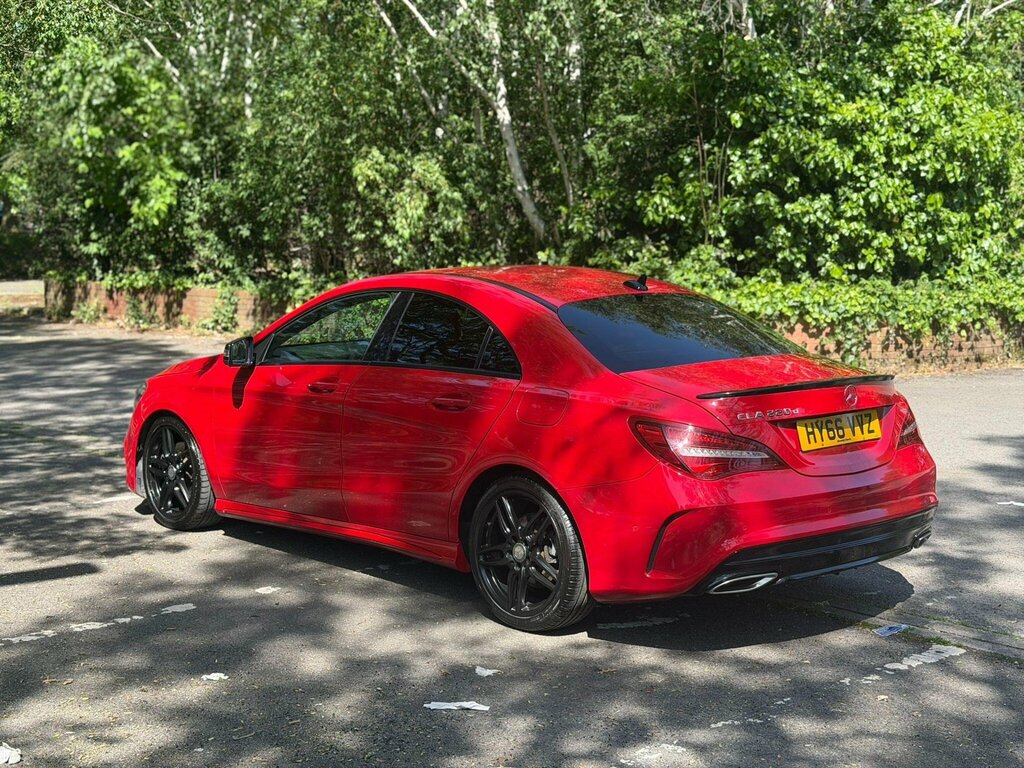 Mercedes-Benz CLA Class 2.1 Cla220d Amg Line Coupe 7G-dct Euro 6 Ss Red #6
