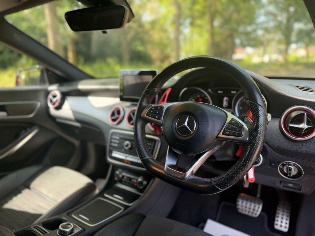 Mercedes-Benz CLA Class White #10