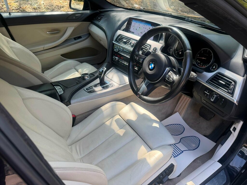 BMW 6 Series Gran Coupe Gran Coupe Black #9
